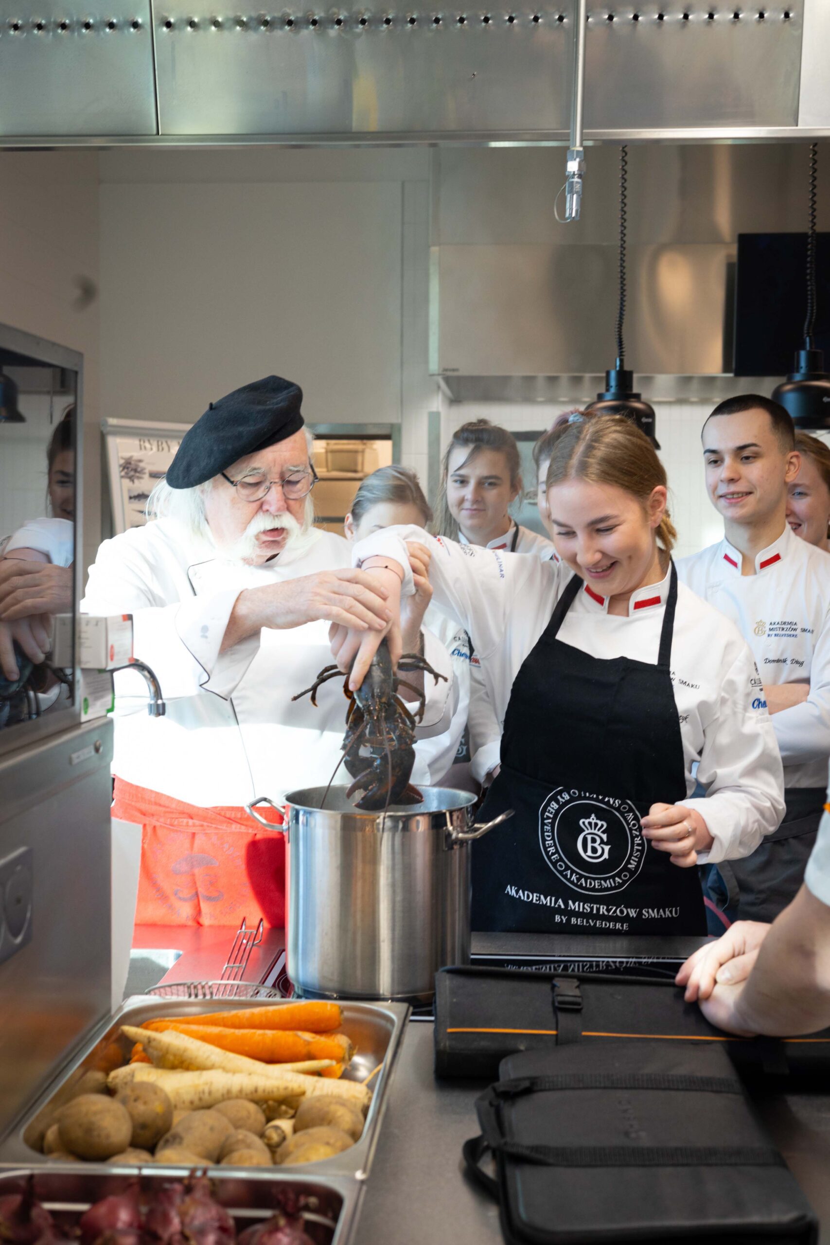 Belvedere,akademia mistrzów smaku,szkoła kulinarna,warsztaty kulinarne,david gabariaud,daria ładocha,chef culinar,rational,grzegorz zawierucha,dawid cieśliński,wiktoria koziatek,agata malinowska,gala finałowa